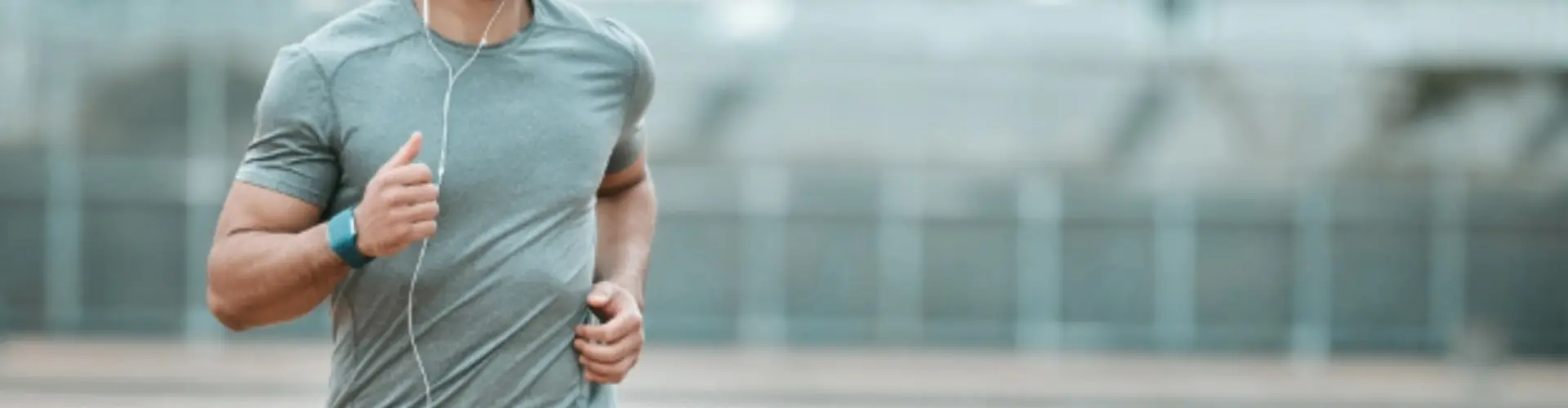 man running outside